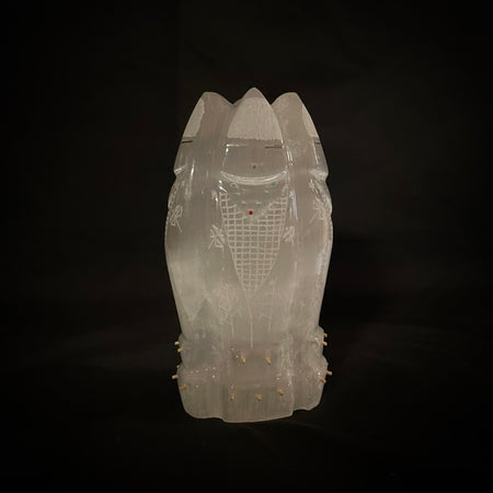 Corn Maiden Sculpture, by Todd Westika at Raven Makes Gallery