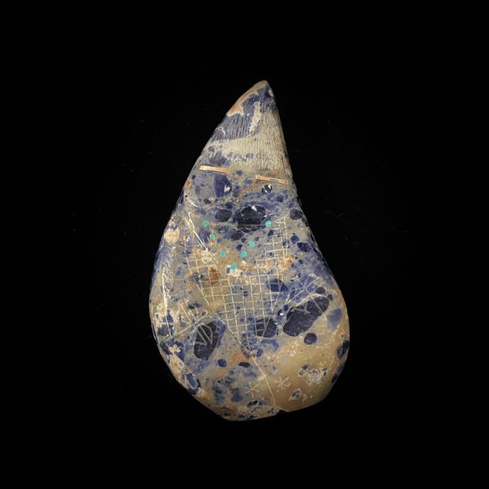Blue Corn Maiden Zuni Fetish, by Todd Westika