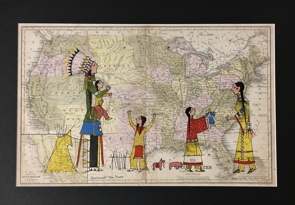 Héstanėheo'o  “The People”, 1852 United States, George Curtis Levi, Southern Cheyenne, Arapaho