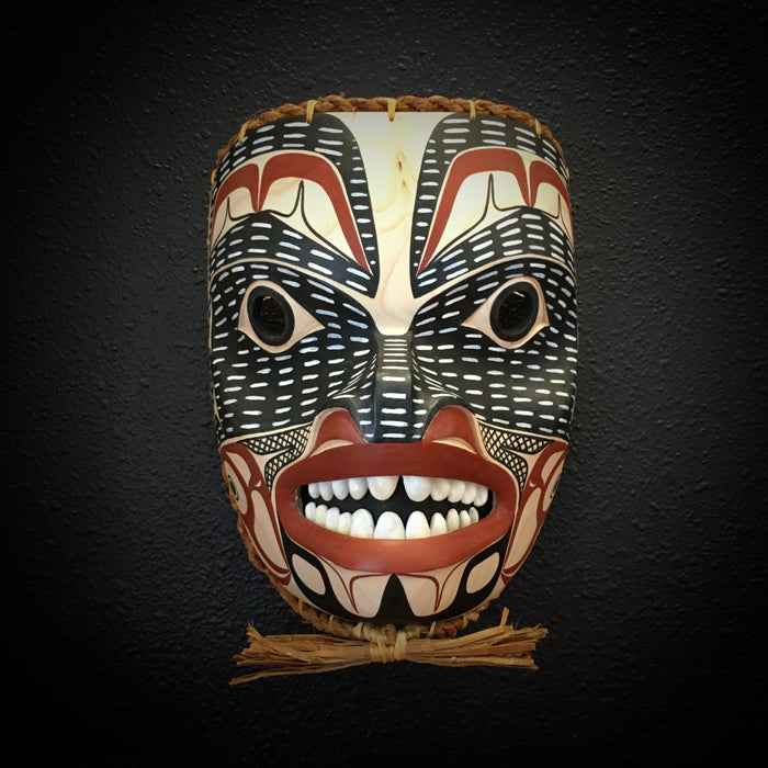 David Boxley Bear Mask at Raven Makes Gallery