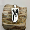 Hand Crafted Silver Overlay Pendant