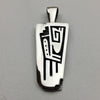 Hand Crafted Hopi Silver Overlay Pendant