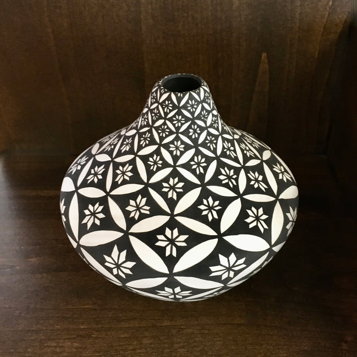 Acoma Fine Line Pottery, by Sandra Victorino