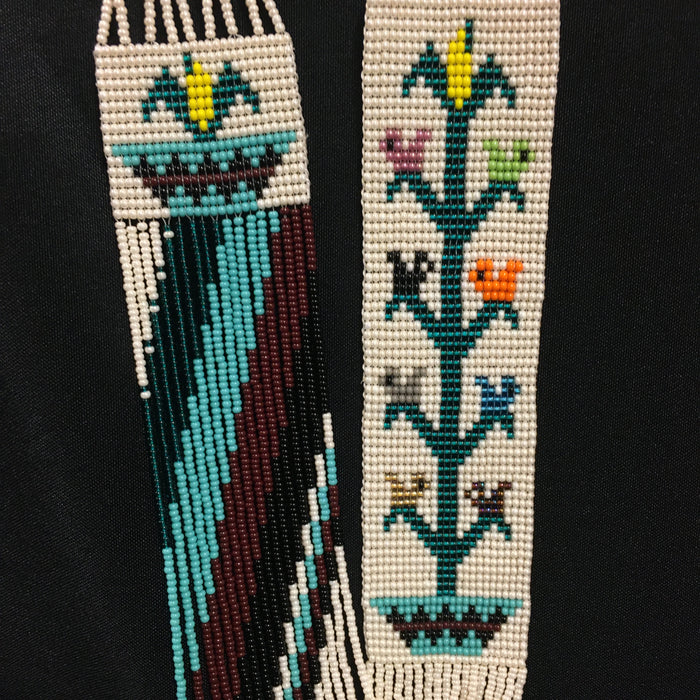 Tree of Life Beaded Necklace Set, by Rena Charles, Navajo