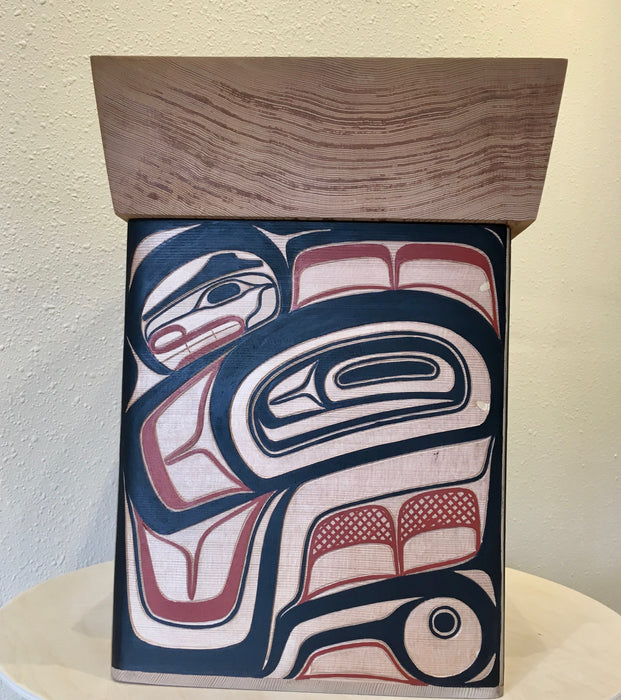 Traditional Bentwood Box, by David A. Boxley