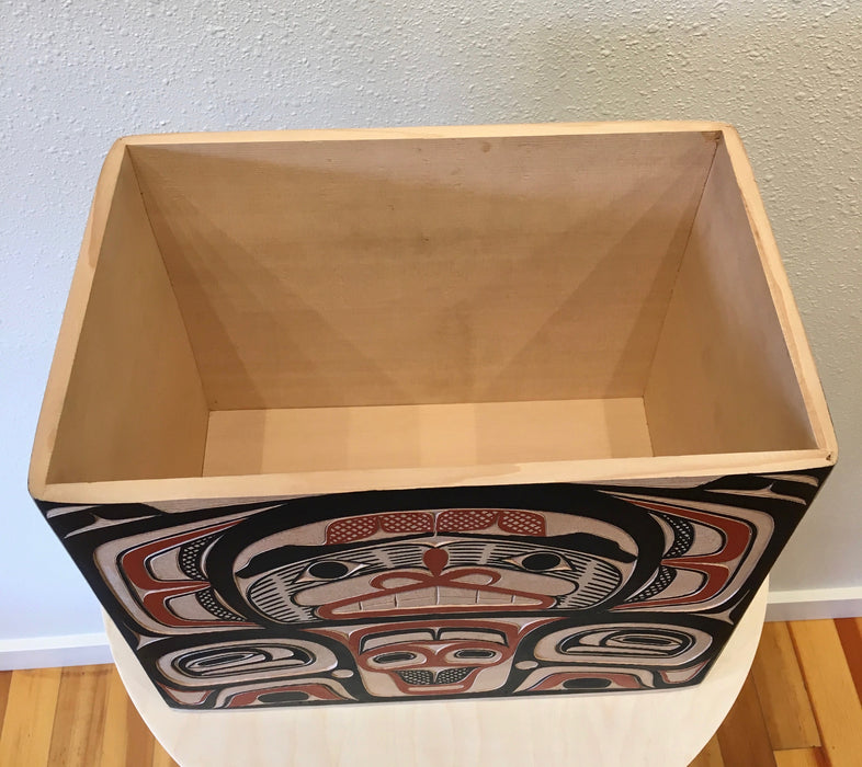 Traditional Bentwood Box, by David A. Boxley