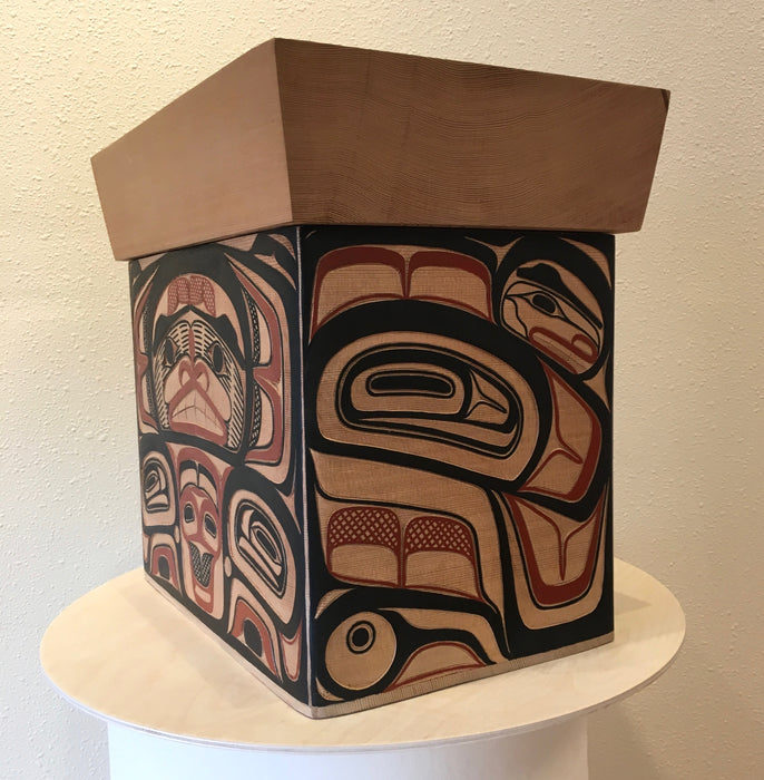 Traditional Bentwood Box, by David A. Boxley