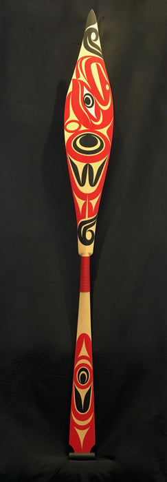 Thunderbird Coast Salish Paddle, by Maynard Johnny, Jr.