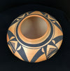 Water Symbols and Abstracts Hopi Pot, by Garret Maho, hand dug pottery, Hopi, Arizona