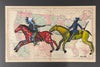 Vintage Map Art by Raymond Nordwall