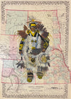 Ledger Art Style Map by Raymond Nordwall