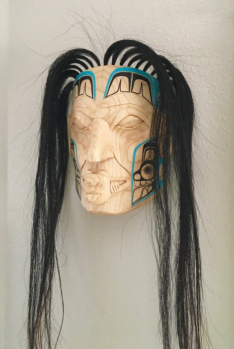 A Voice for the Bears Mask, Coastal Peoples Masks, Masks at Raven Makes Gallery