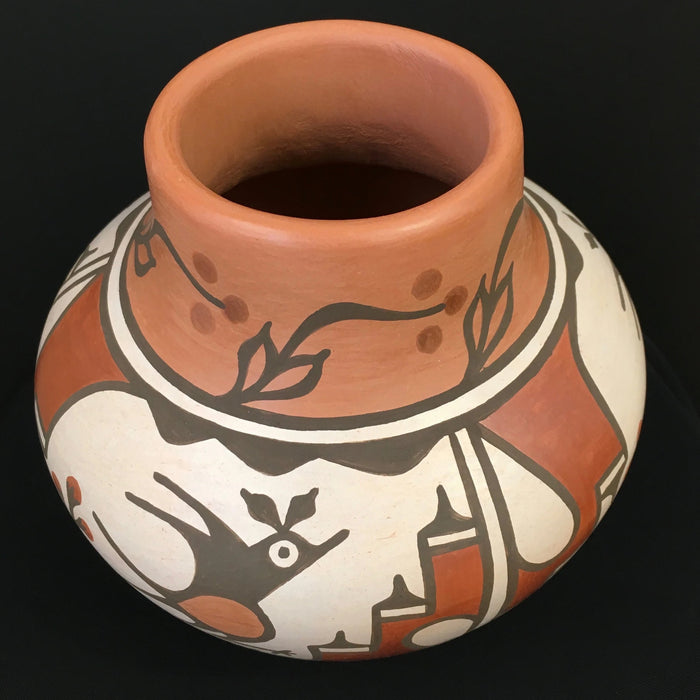 Zia Polychrome Pottery Jar, by Ruby Panana