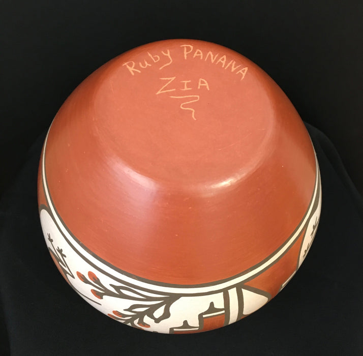 Zia Polychrome Pottery Jar, by Ruby Panana