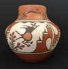 Zia Polychrome Pottery Jar, by Ruby Panana