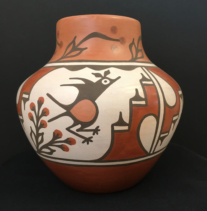 Zia Polychrome Pottery Jar, by Ruby Panana