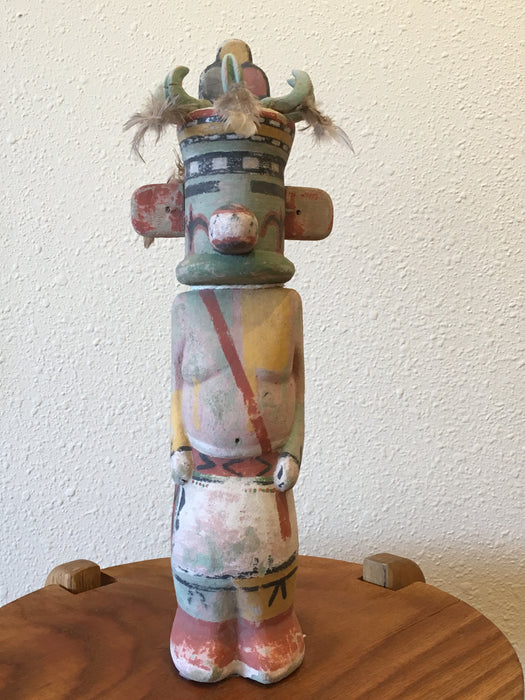Tumoala Kachina Doll, Old Style, by Ferris Satala