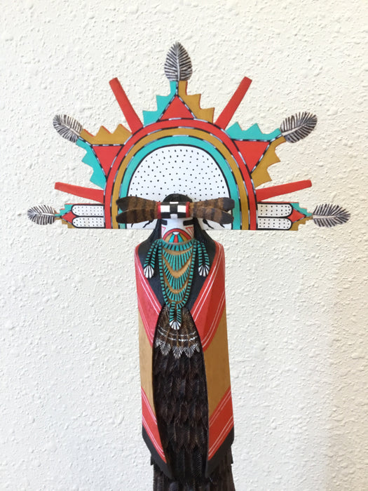 Shalako Kachina Doll, by Wilfred Kaye, Hopi Carver