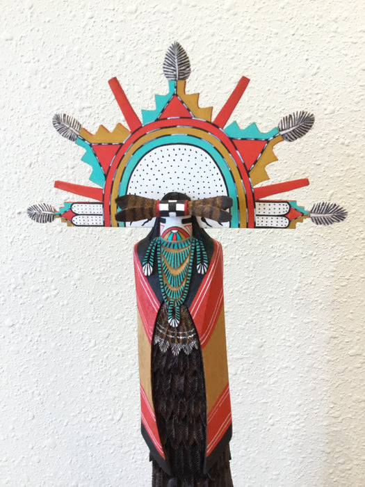 Shalako Kachina Doll, by Wilfred Kaye, Hopi Carver