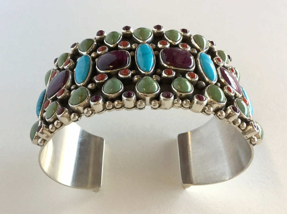 Multi-Stone Cuff Bracelet, by Dee Nez