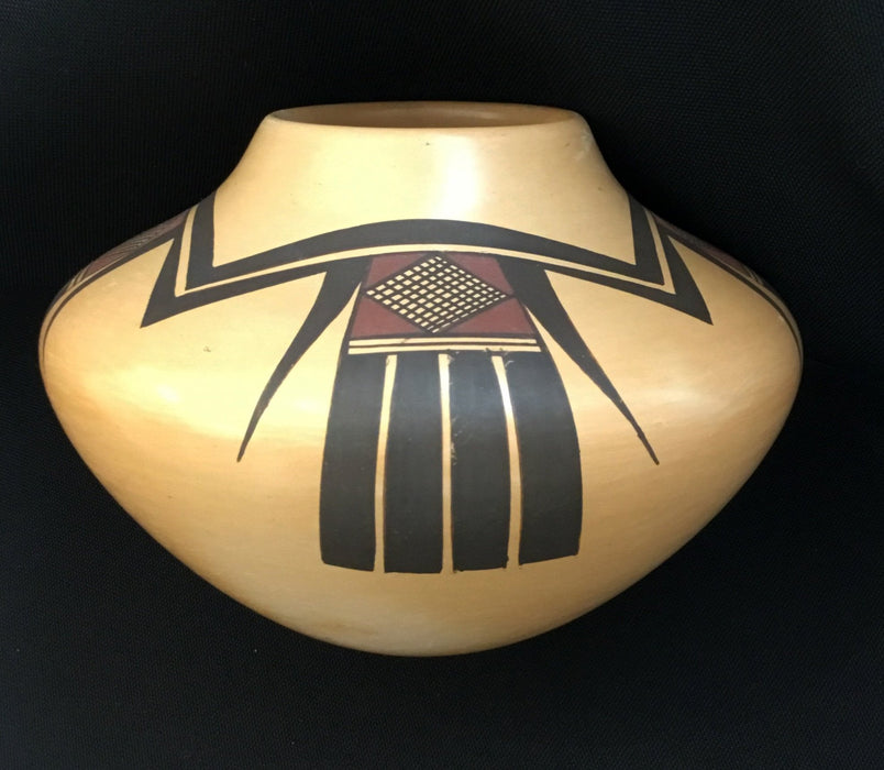 Hopi Polychrome Pottery Jar, by Fawn Navasie