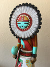 Sunface Kachina, Wilmer Kaye, at Raven Makes Gallery