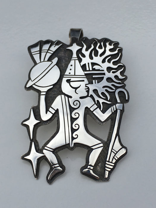 Eclipse Priest Pendant, by Berra Tawahongva