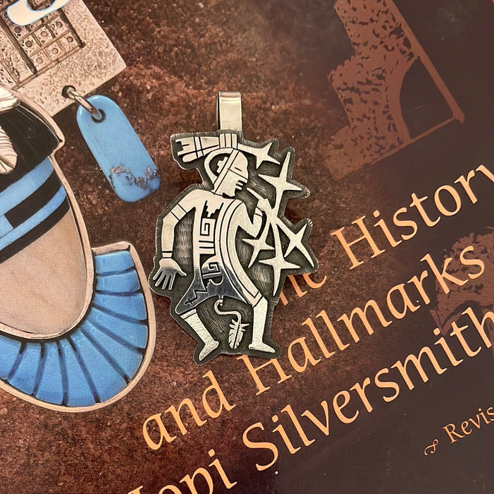 Hopi Silver Pendant by Berra Tawahongva