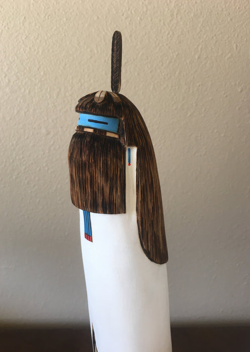 Zuni Sculpture Carving, Gregg Lasiloo, Raven Makes Gallery