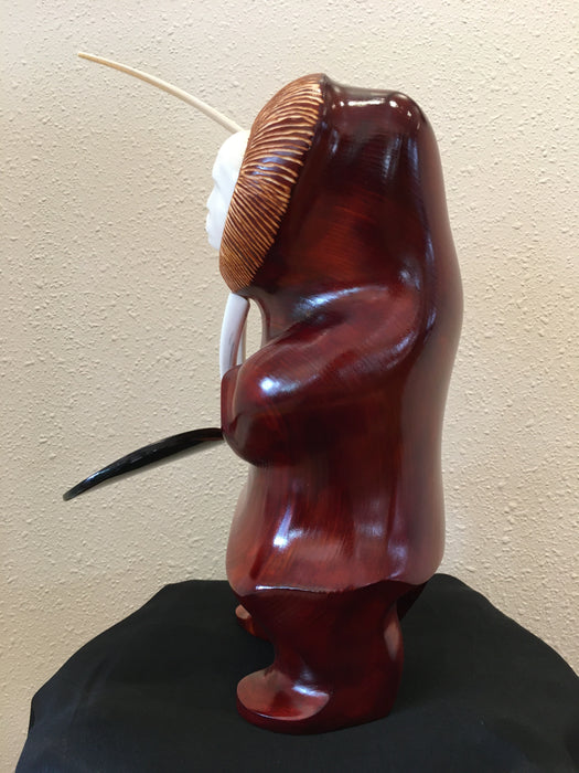 Transforming Walrus Drummer, by Mark and John Tetpon, Inupiat