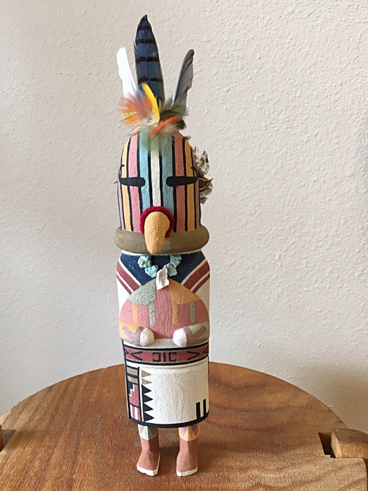"Tsistoto" Tobacco Flower Kachina Doll, by Paul Tso