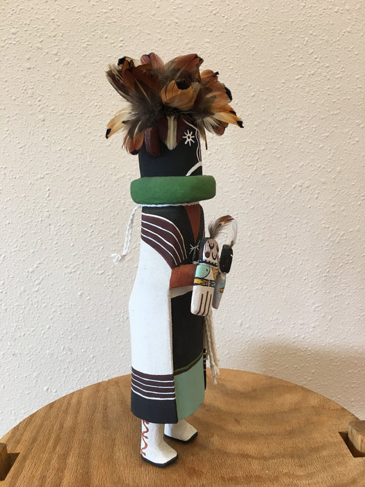 Hoho Mana Hopi Kachina Doll, by Marty Naha Jr.