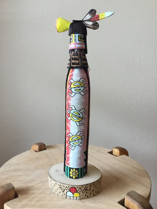 Turtle Kachina Doll, by Calvin Pavatea