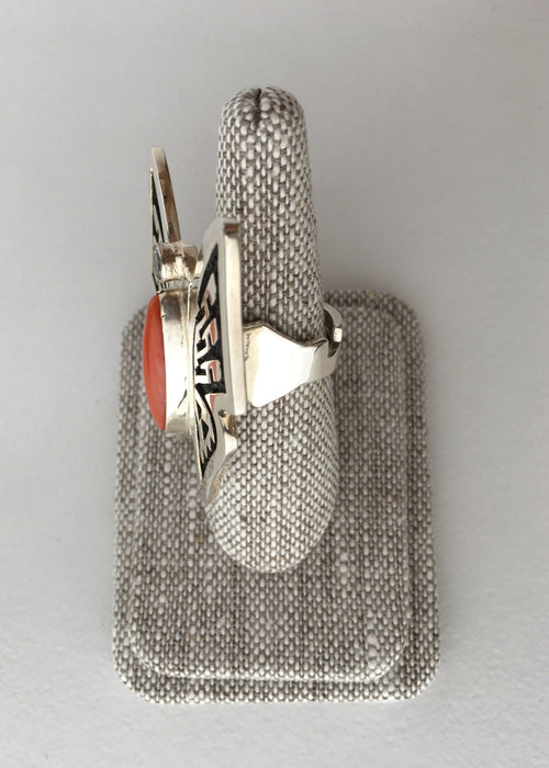 Bold Butterfly Ring, by Philbert Begay