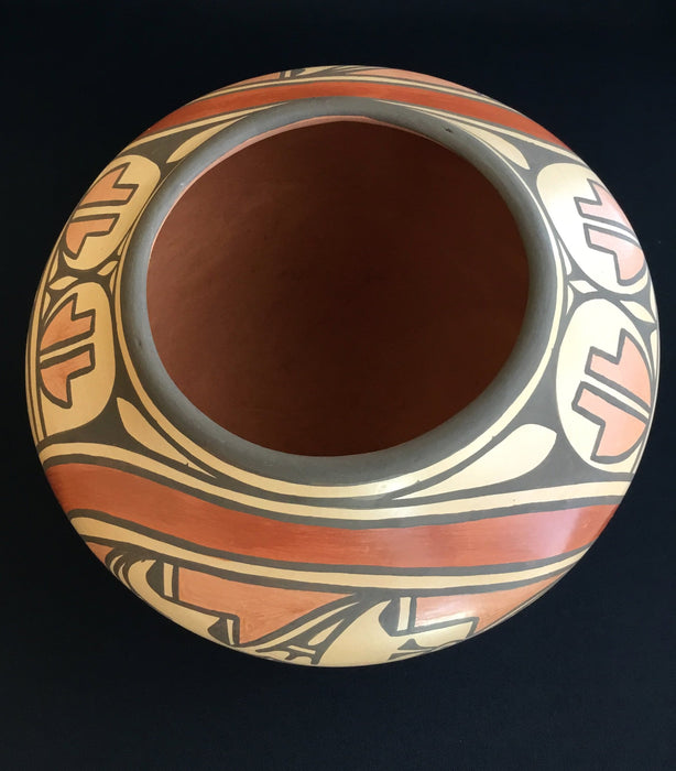 Zia Polychrome Olla Pot, by Ruby Panana