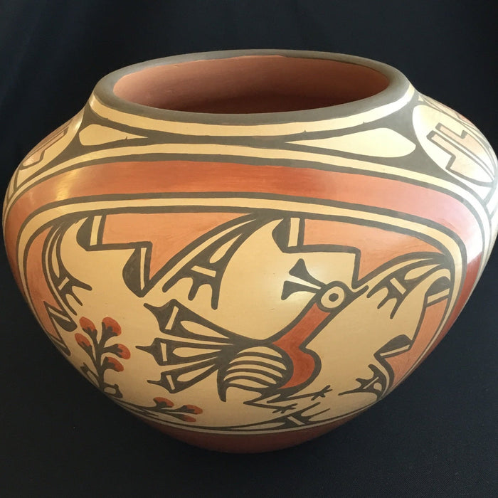 Zia Polychrome Olla Pot, by Ruby Panana