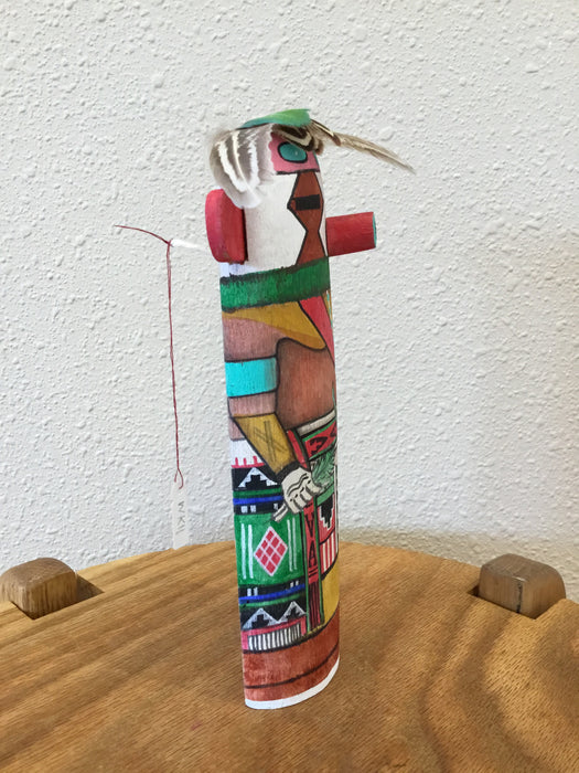 "Navuk" Prickly Pear Cactus Wall Doll Kachina, by Wilmer Kaye