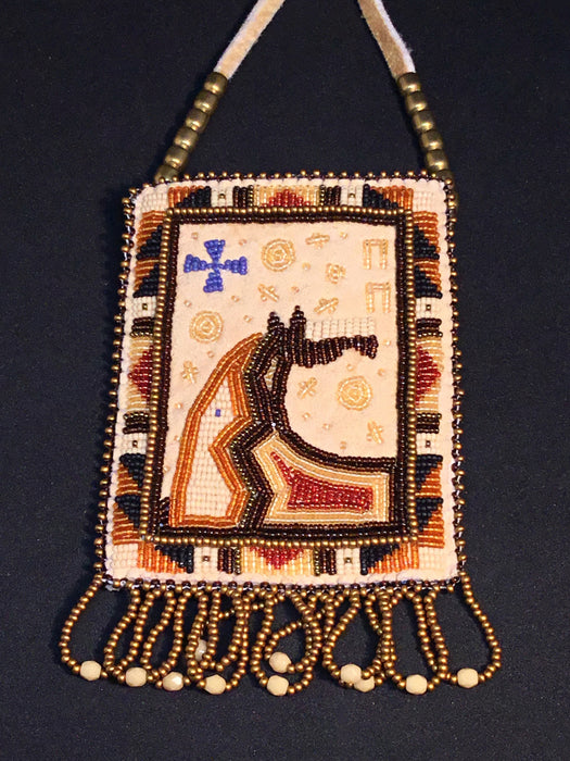 Palomino Horse Necklace Bag, by Jackie L. Bread
