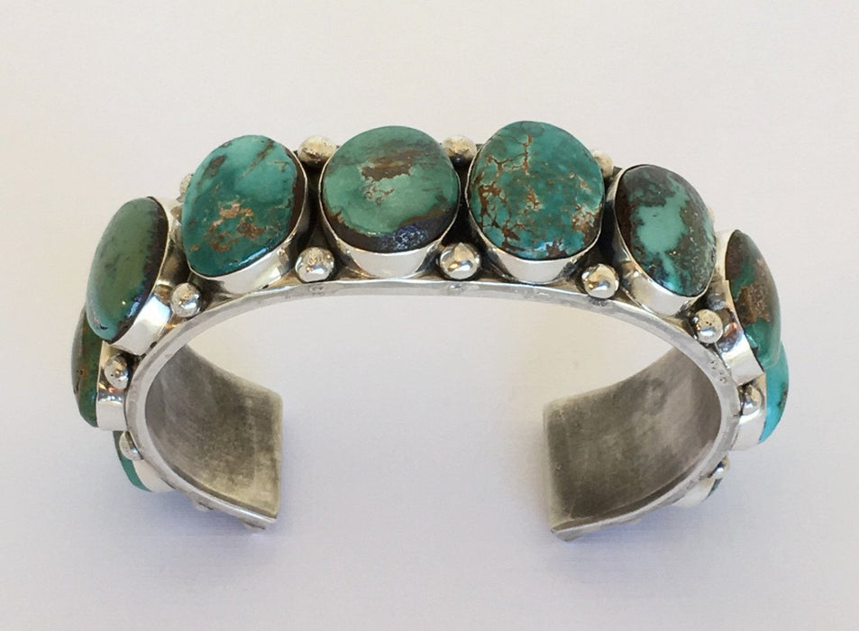 Lone Mountain Turquoise Bracelet, by David Lister