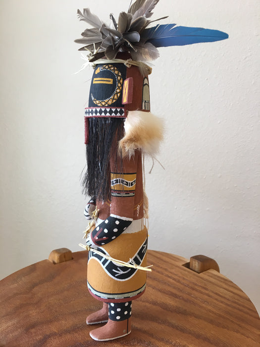 Snake Guard Hopi Kachina Doll, by Lenno Polingyumptewa