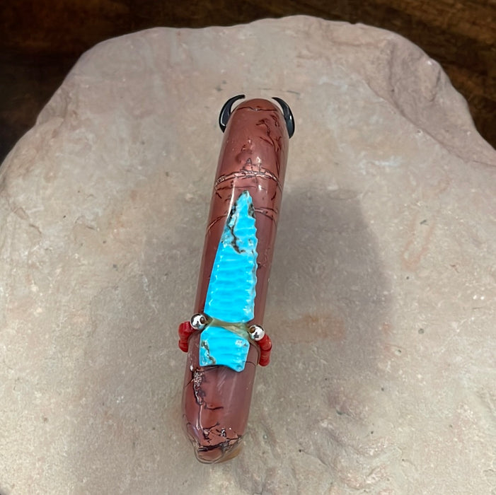 Buffalo Zuni Fetish, by Todd Westika