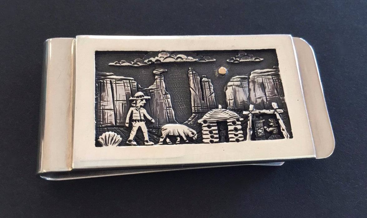 Homestead Scene Money Clip, by Cody Hunter