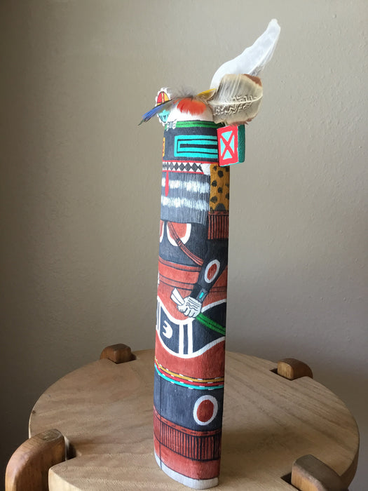 Hilili Guard Wall Doll Kachina, by Wilmer Kaye
