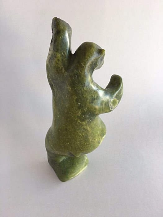 Dancing Bear Inuit Carving,  by Asunaa Kilabuk