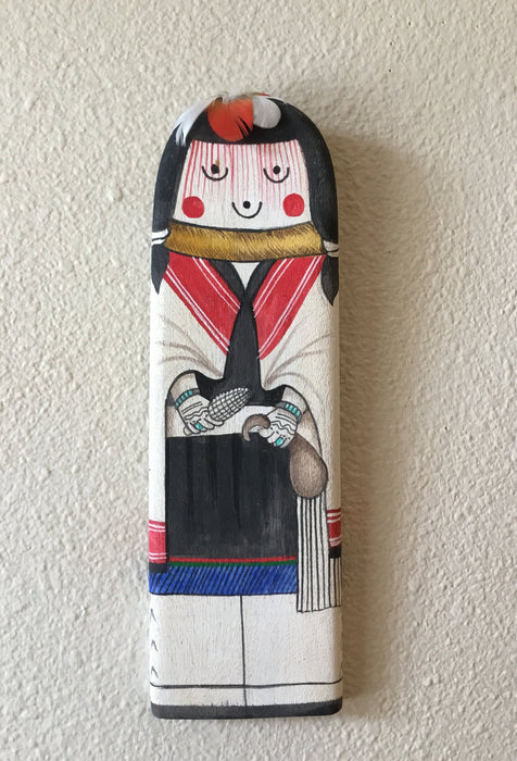 "Hahai-i-wuhi" Hopi Grandmother Wall Doll Kachina, by Wilmer Kaye