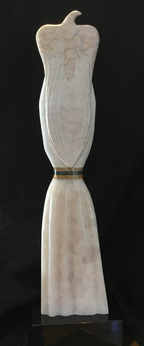 Her Spirit Companion Sculpture, by Cliff Fragua