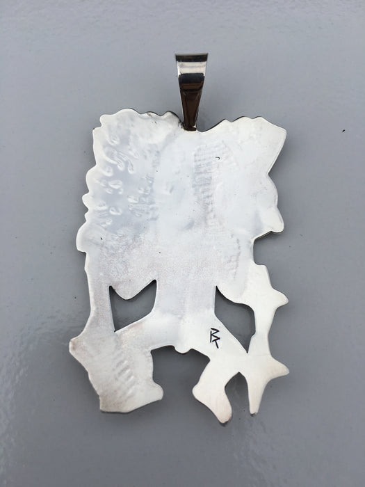 Eclipse Priest Pendant, by Berra Tawahongva