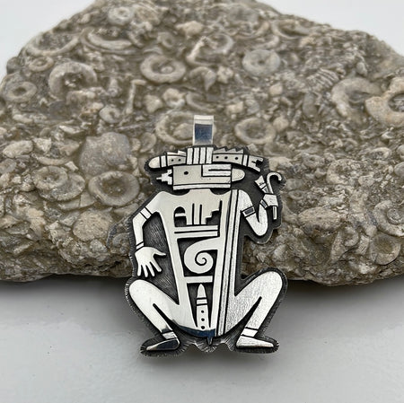 Hopi Pendant by Berra Tawahongva