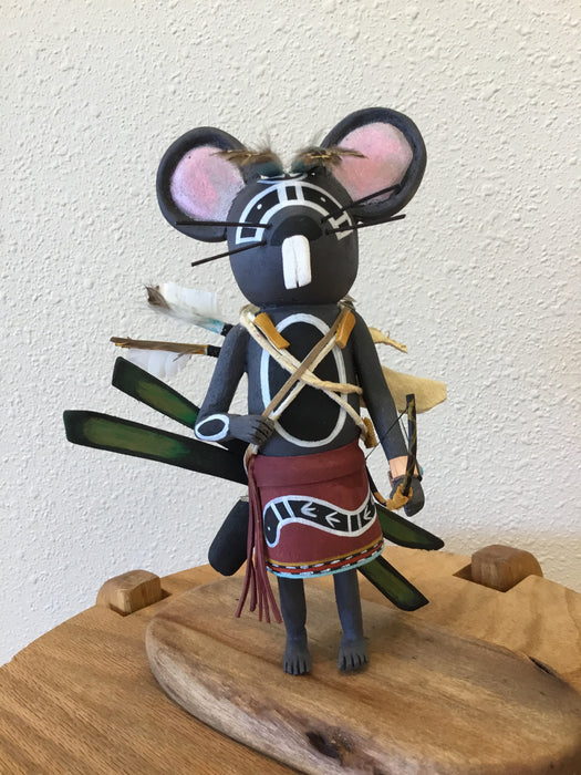 Mouse Warrior Sculpture, by Wilfred Kaye