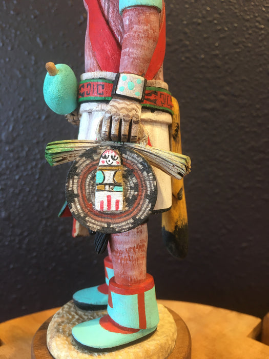 Mudhead Kachina Doll, by Wilmer Kaye